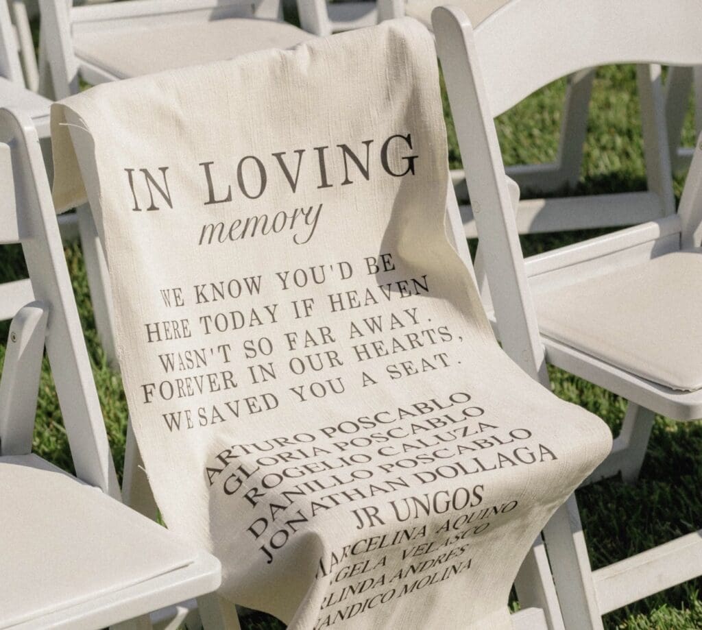 In memory of